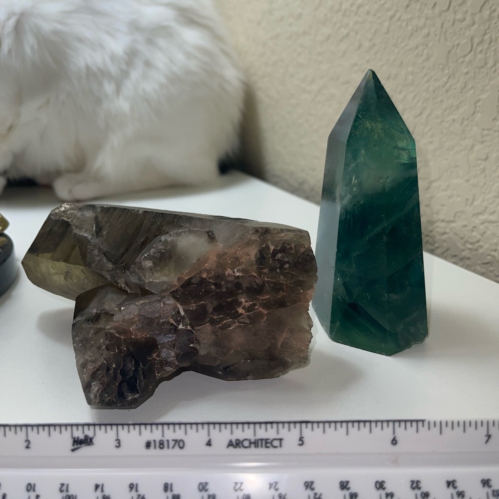 Smokey Citrine Cluster - Picture 3 of 10